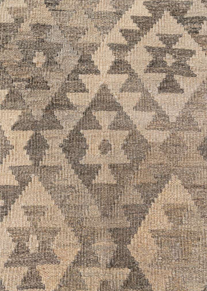 5' 9 x 7' Hand Woven Kilim Maymana Wool Rug