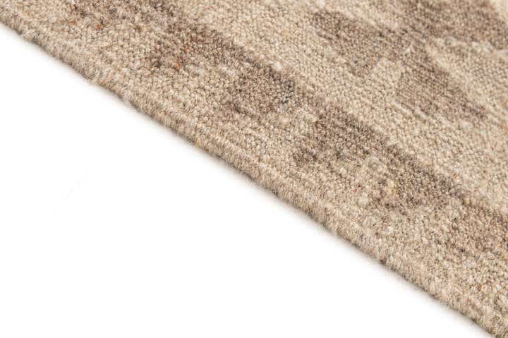 6' x 7' 10 Hand Woven Kilim Maymana Wool Rug