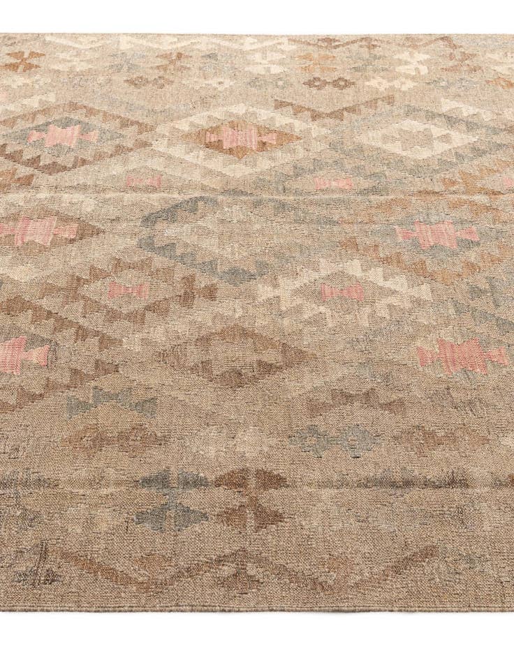 Detail image of 5' 10 x 7' 10  Hand Woven Kilim Maymana Wool Rug