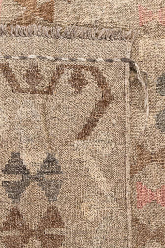 5' 10 x 7' 10 Hand Woven Kilim Maymana Wool Rug
