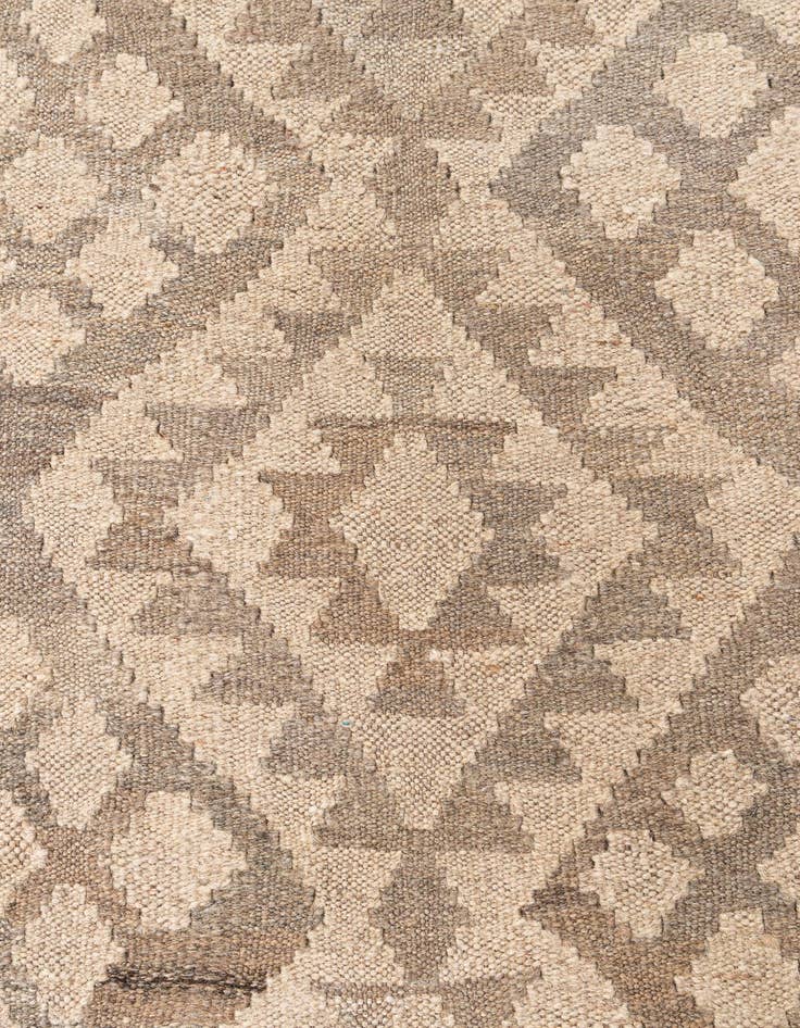 Detail image of 6' 4 x 8' 1  Hand Woven Kilim Maymana Wool Rug