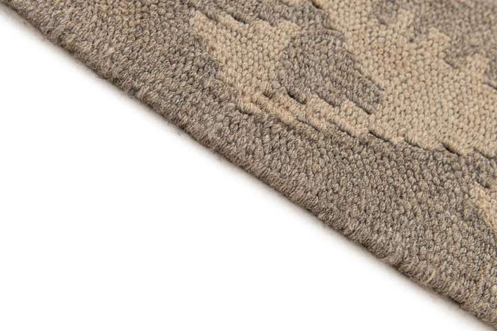 6' 2 x 9' 1 Hand Woven Kilim Maymana Wool Rug