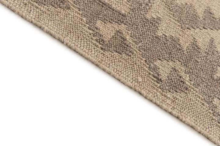 6' 3 x 9' 6 Hand Woven Kilim Maymana Wool Rug