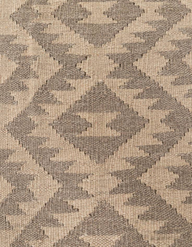 Detail image of 6' 3 x 9' 6  Hand Woven Kilim Maymana Wool Rug