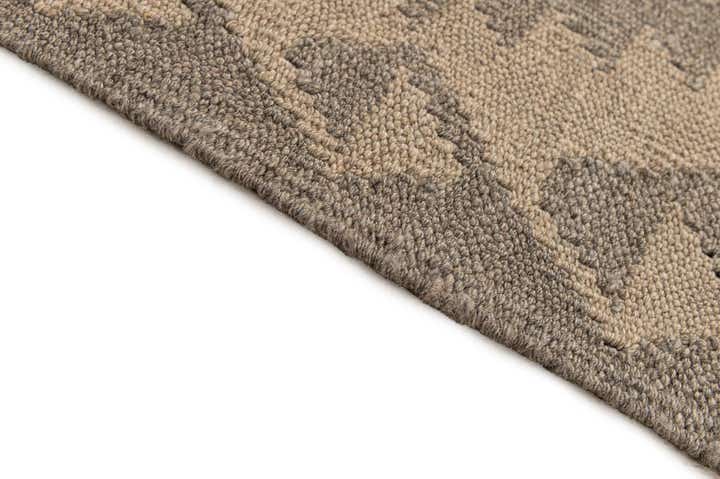 6' 6 x 9' 9 Hand Woven Kilim Maymana Wool Rug