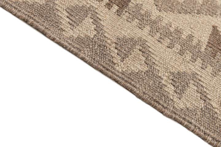 6' 5 x 9' 10 Hand Woven Kilim Maymana Wool Rug