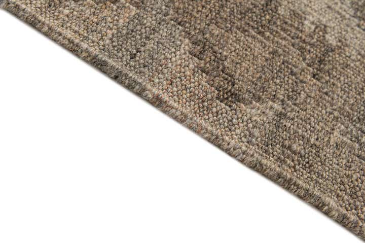 6' 10 x 9' 7 Hand Woven Kilim Maymana Wool Rug