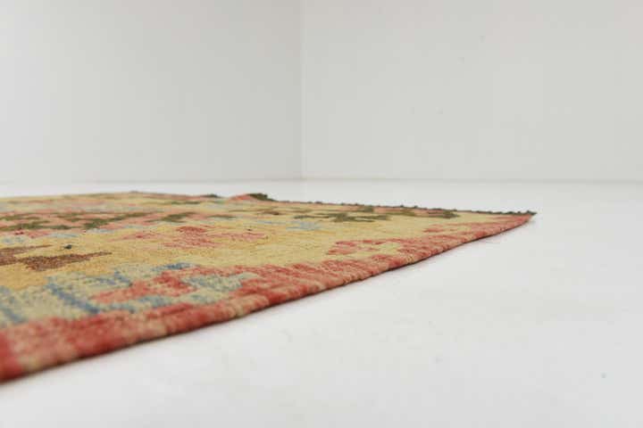100cm x 190cm Hand Woven Kilim Maymana Wool Rug