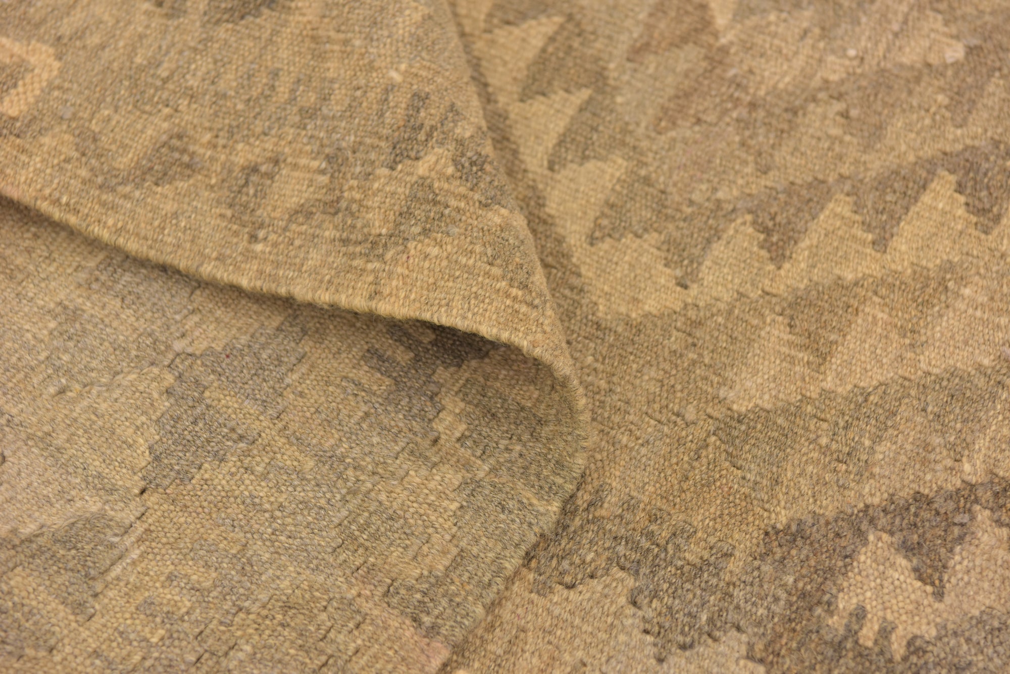 6' 5 x 10' Hand Woven Kilim Maymana Wool Rug