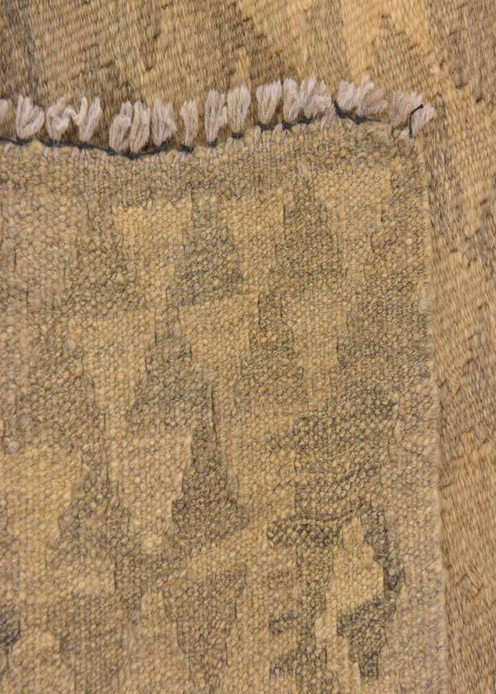 6' 5 x 10' Hand Woven Kilim Maymana Wool Rug