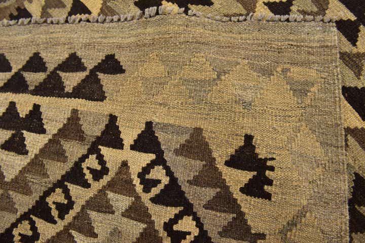 95cm x 150cm Hand Woven Kilim Maymana Wool Rug