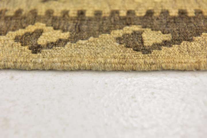3' 2 x 5' Hand Woven Kilim Maymana Wool Rug