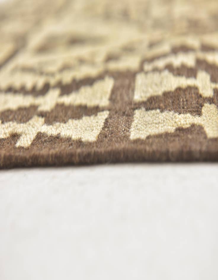 Detail image of 2' 9 x 4' Hand Woven Kilim Maymana Wool Rug