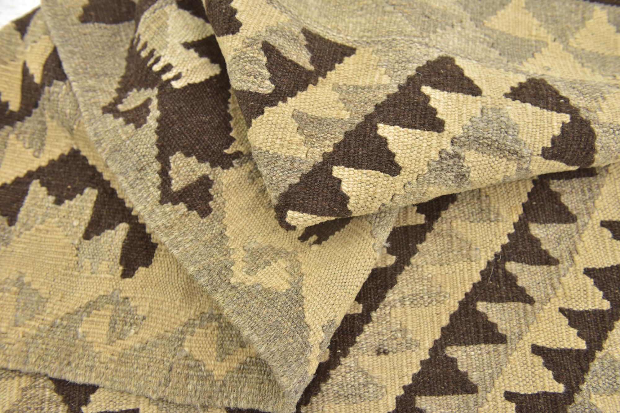 85cm x 120cm Tejido a mano Kilim Maymana Alfombra Lana