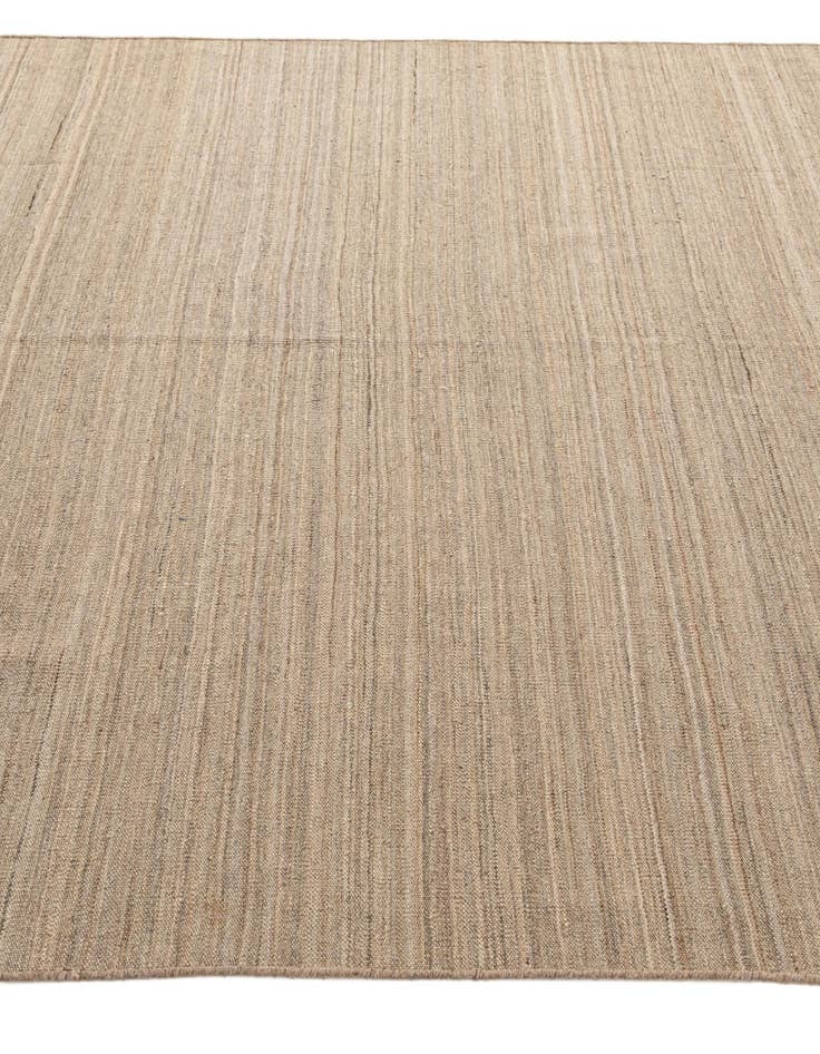 Detail image of 6' 8 x 9' 1  Hand Woven Kilim Modern Wool Rug