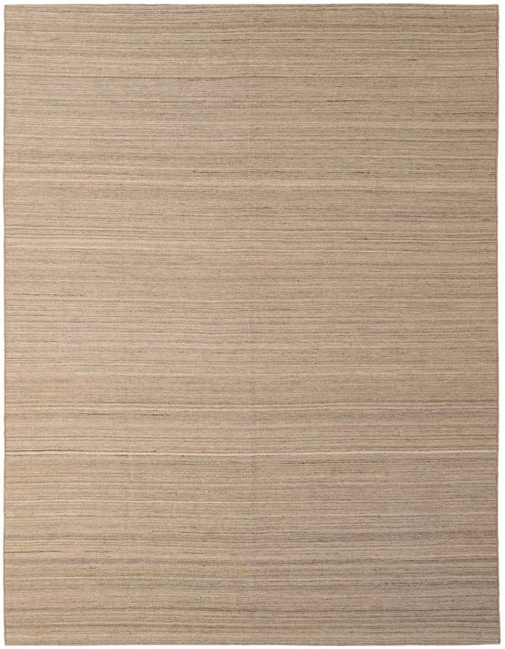 Detail image of 6' 8 x 9' 1 Hand Woven Kilim Modern Wool Rug