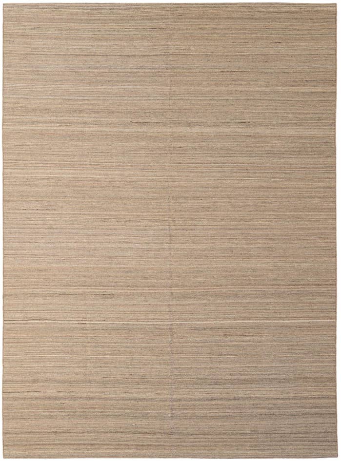 Detail image of 6' 8 x 9' 1 Hand Woven Kilim Modern Wool Rug