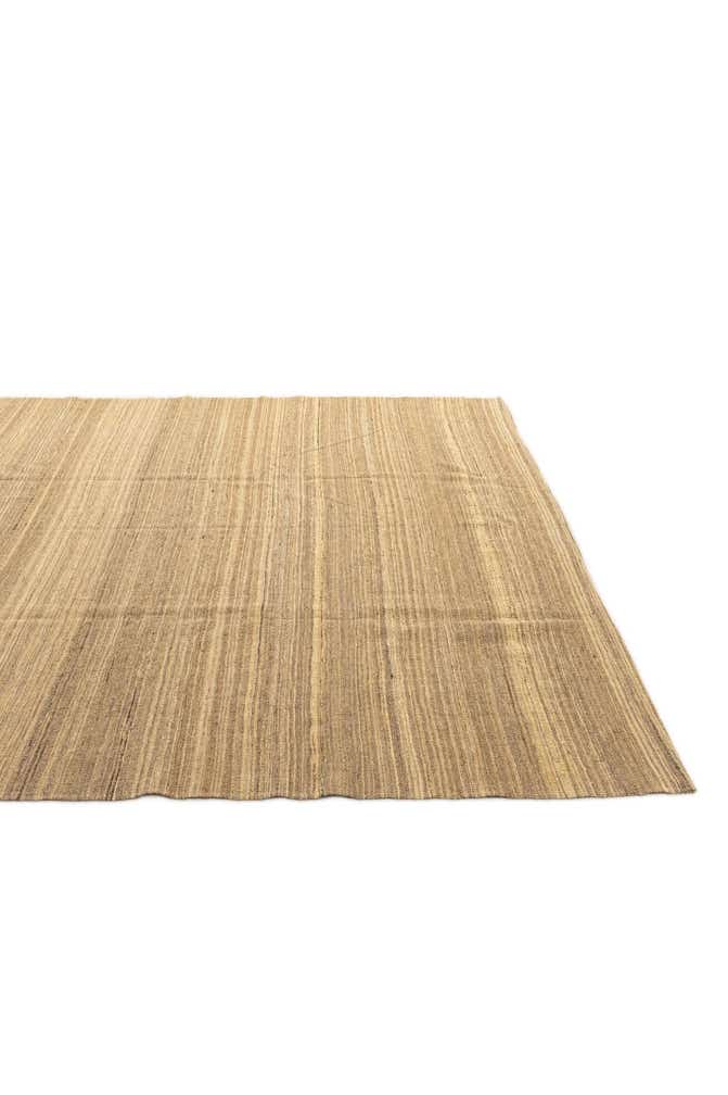7' 1 x 9' 4 Hand Woven Kilim Modern Wool Rug