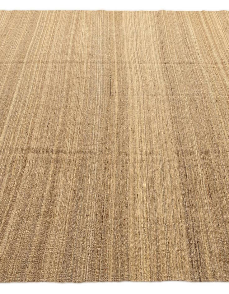 Detail image of 7' 1 x 9' 4  Hand Woven Kilim Modern Wool Rug