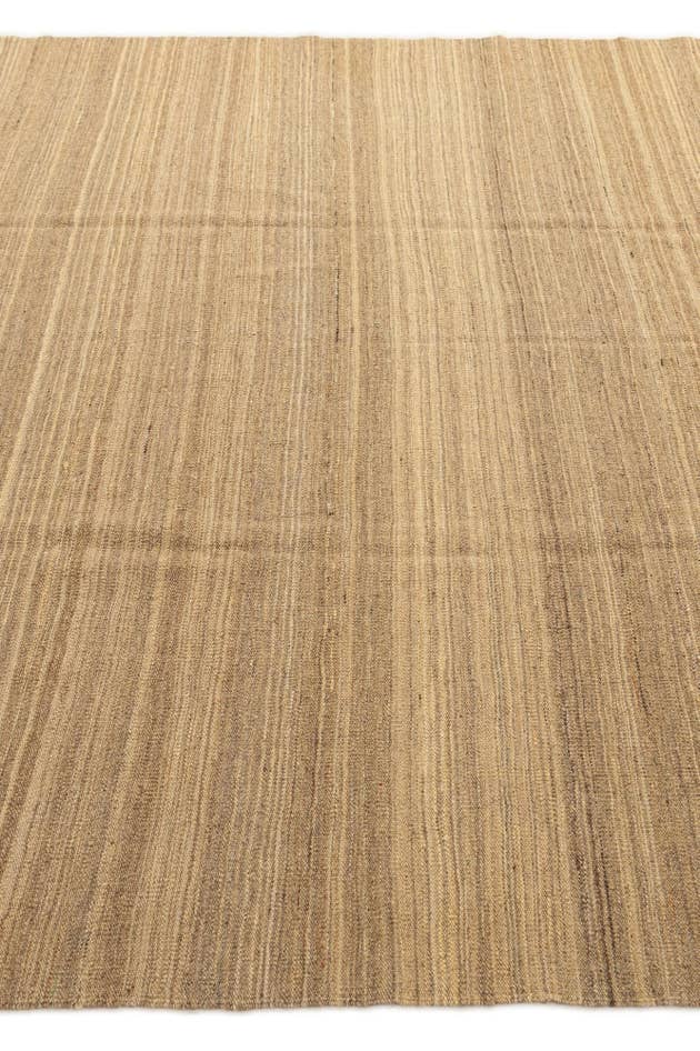 Detail image of 7' 1 x 9' 4 Hand Woven Kilim Modern Wool Rug