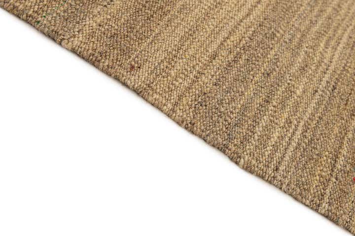 7' 1 x 9' 4 Hand Woven Kilim Modern Wool Rug