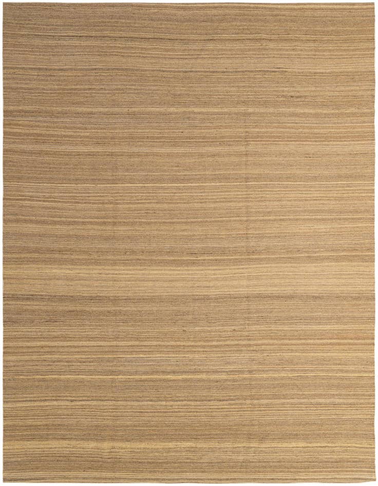 Detail image of 7' 1 x 9' 4 Hand Woven Kilim Modern Wool Rug