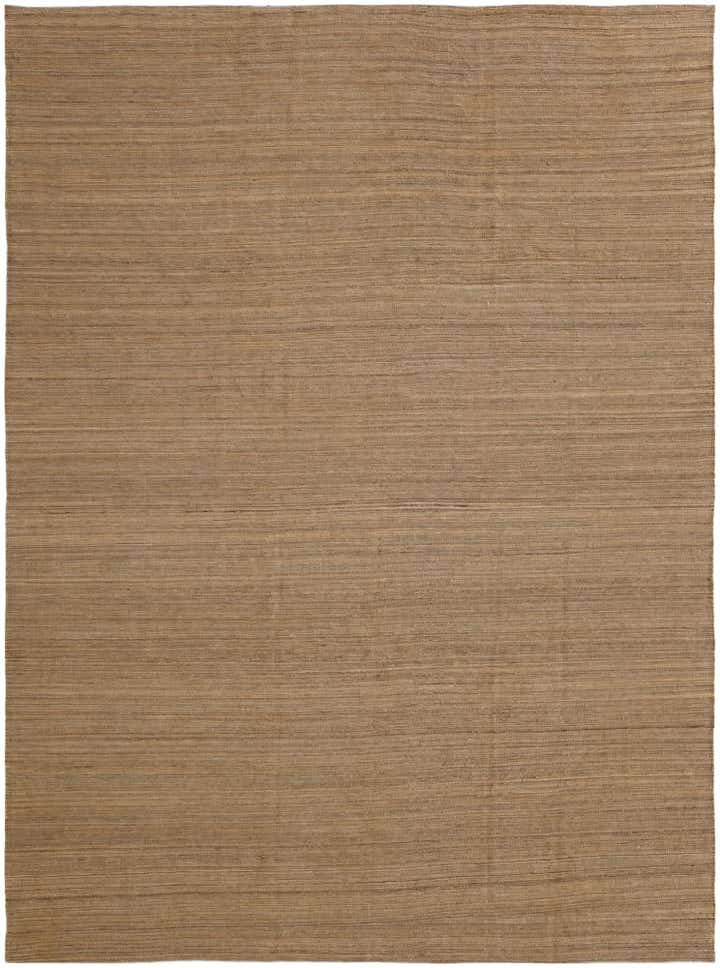 6' 10 x 9' 3 Hand Woven Kilim Modern Wool Rug