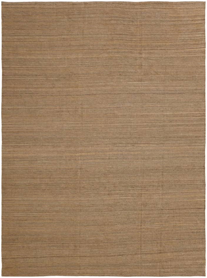 Detail image of 6' 10 x 9' 3 Hand Woven Kilim Modern Wool Rug