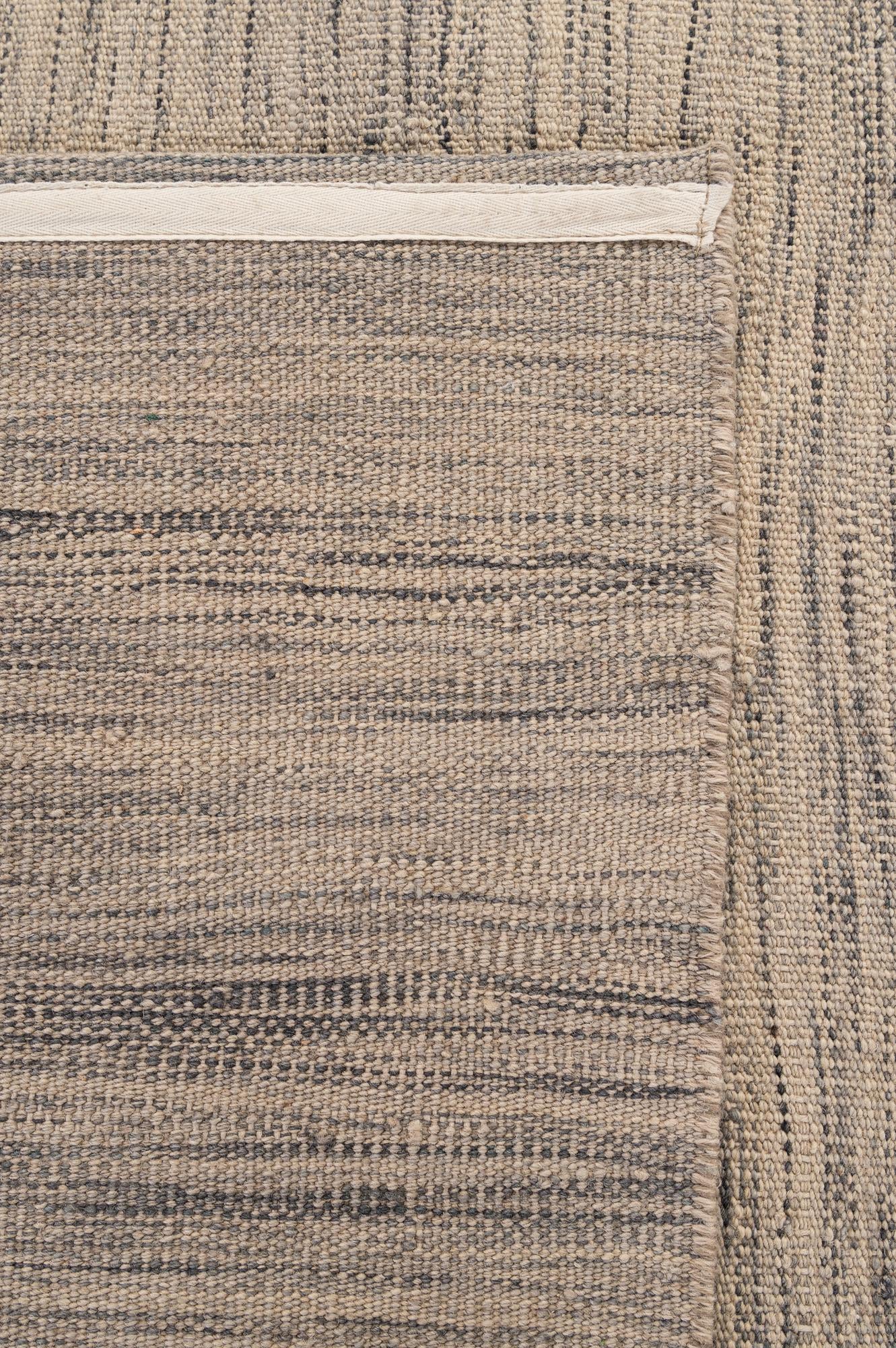7' 5 x 9' 6 Hand Woven Kilim Modern Wool Rug