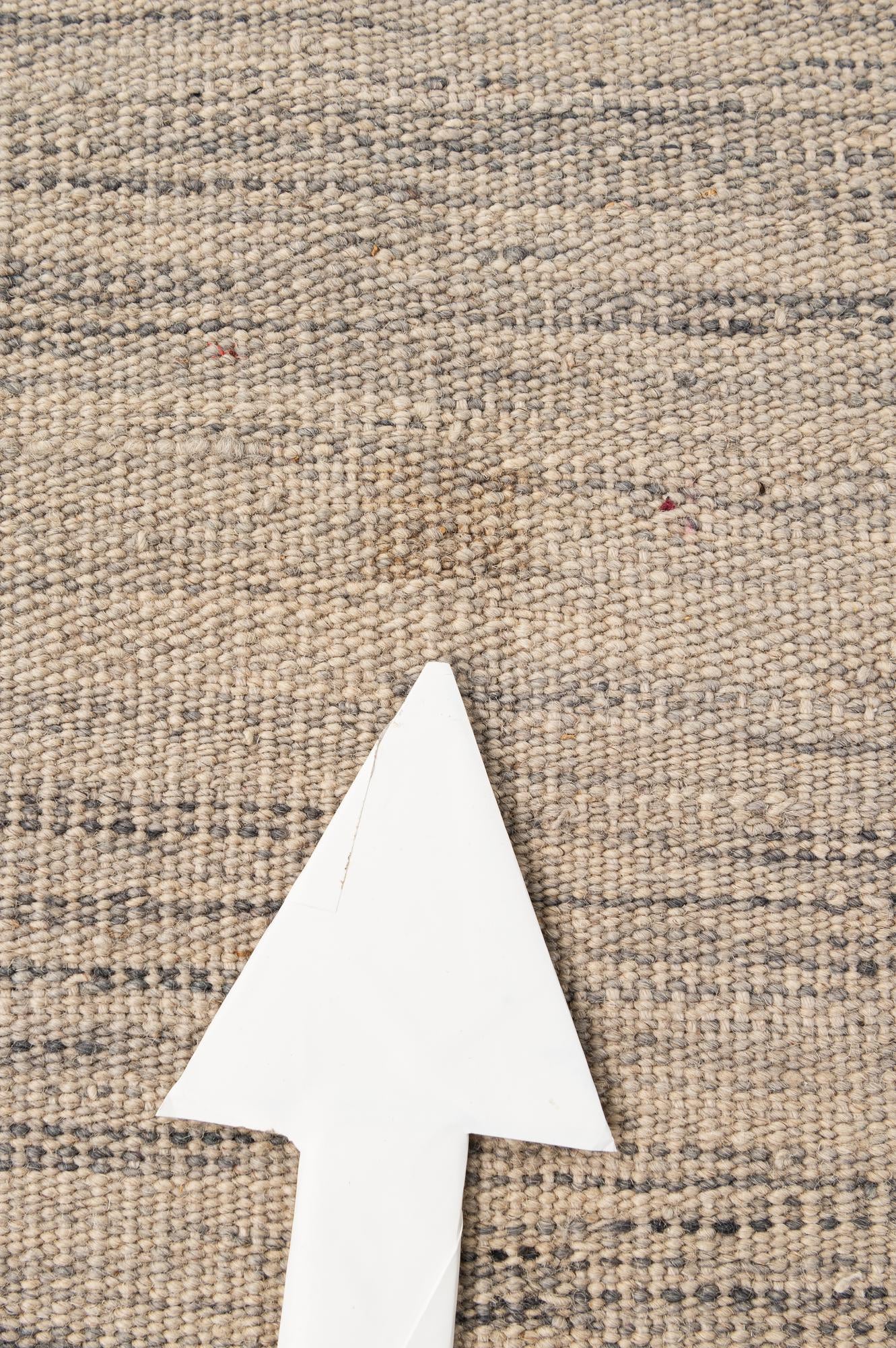 7' 5 x 9' 6 Hand Woven Kilim Modern Wool Rug