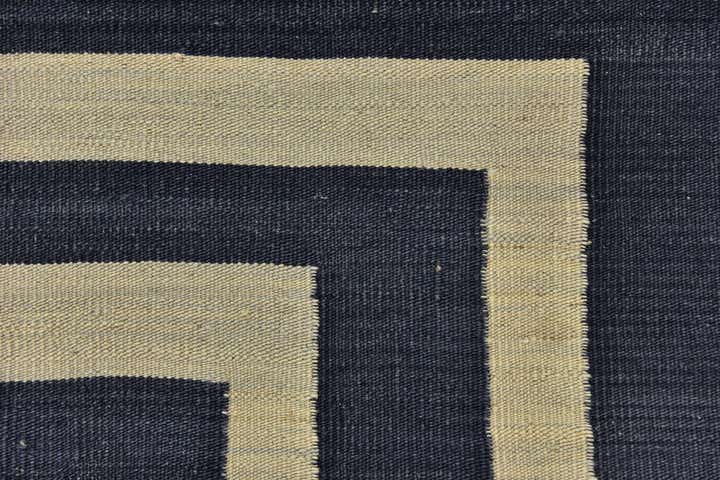 4' 2 x 5' 10 Hand Woven Kilim Modern Wool Rug