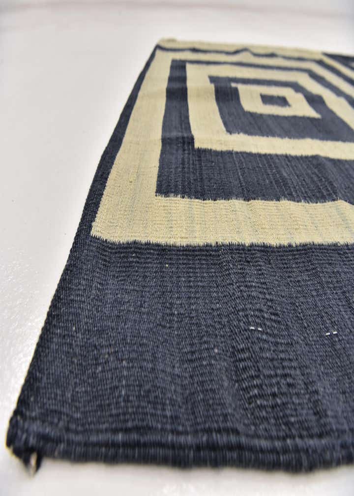 4' 2 x 5' 10 Hand Woven Kilim Modern Wool Rug