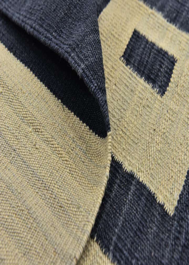 4' 2 x 5' 10 Hand Woven Kilim Modern Wool Rug