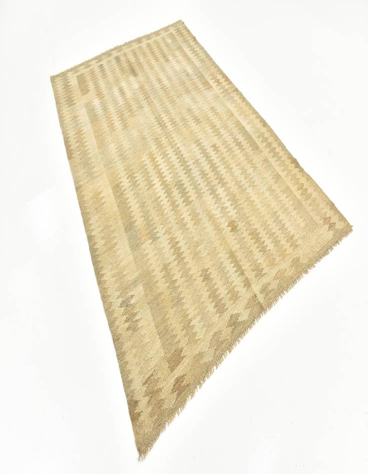 Detail image of 5' 7 x 8' 4  Hand Woven Kilim Modern Wool Rug