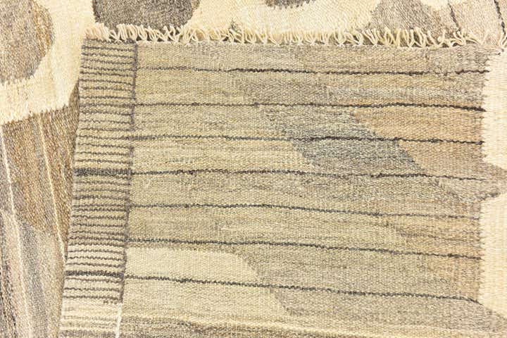 275cm x 375cm Hand Woven Kilim Modern Wool Rug