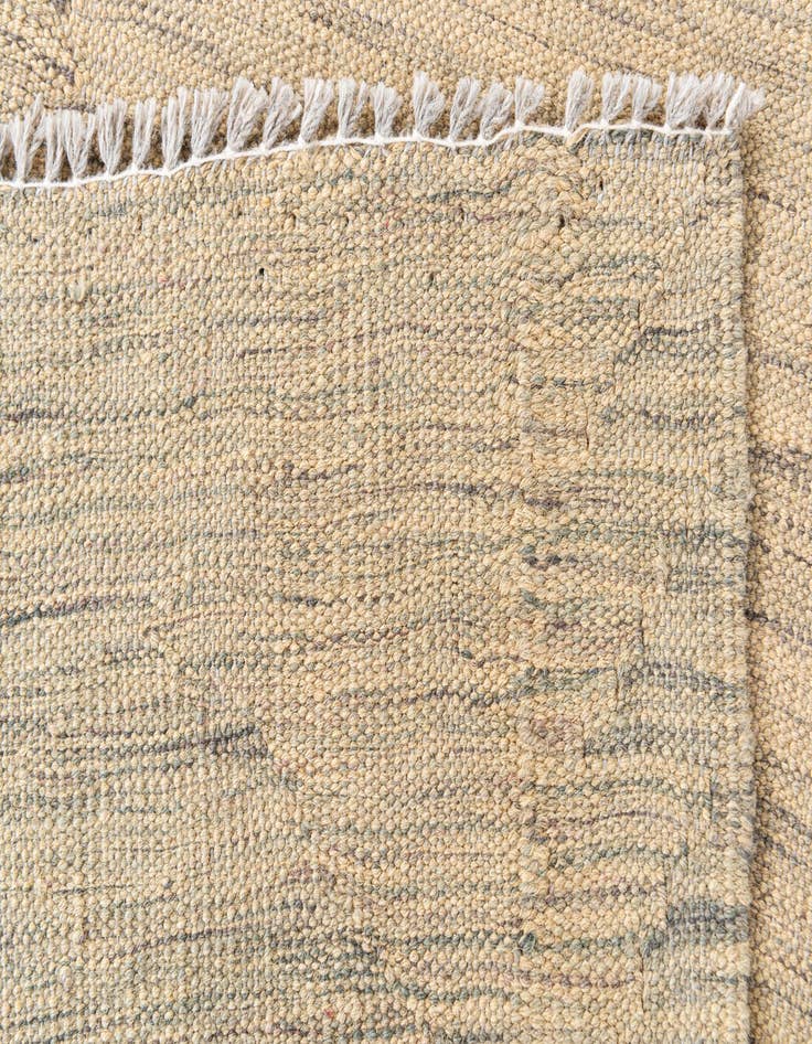 Detail image of 5' 8 x 8' 3  Hand Woven Kilim Modern Wool Rug