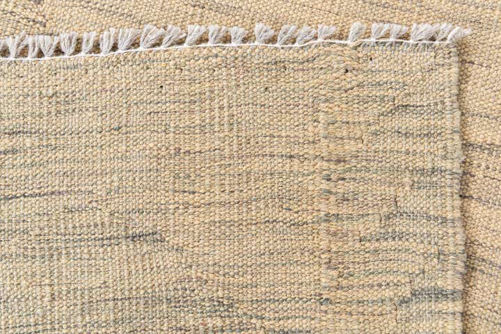 5' 8 x 8' 3 Hand Woven Kilim Modern Wool Rug
