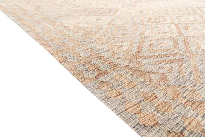 5' 7 x 7' 9 Hand Woven Kilim Modern Wool Rug
