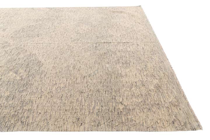 6' 5 x 9' 10 Hand Woven Kilim Modern Wool Rug