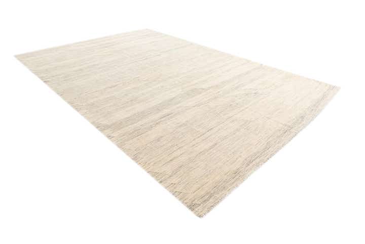 6' 7 x 10' Hand Woven Kilim Modern Wool Rug
