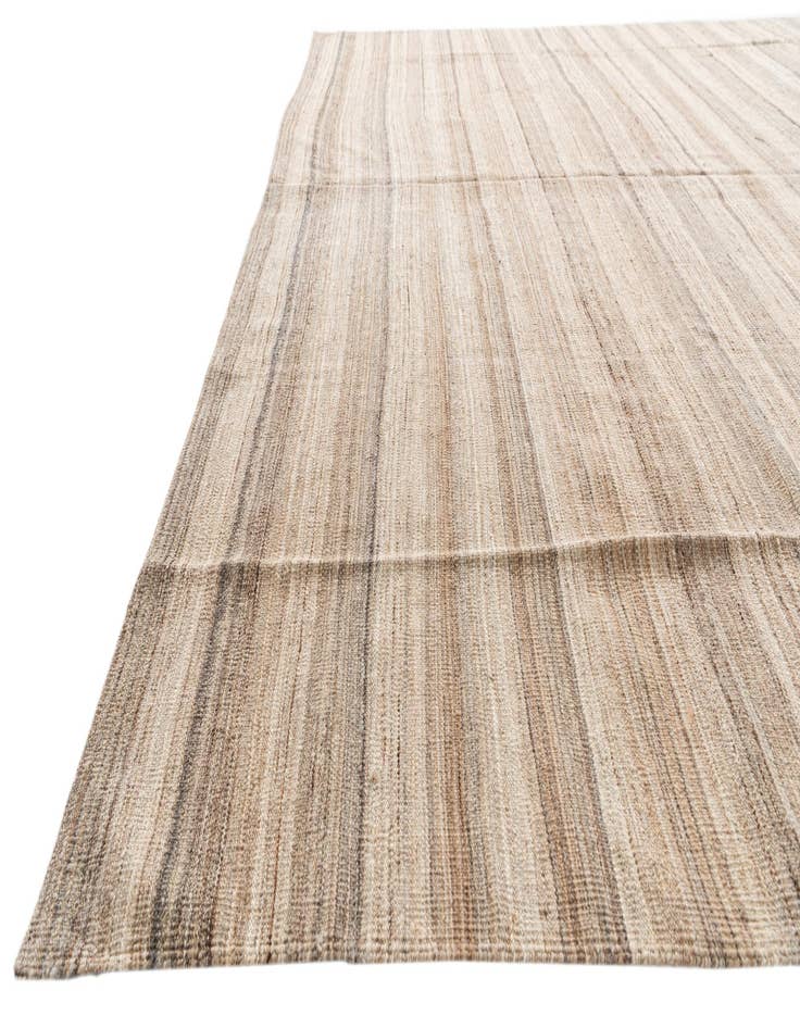 Detail image of 9' 10 x 12' 10  Hand Woven Kilim Modern Wool Rug