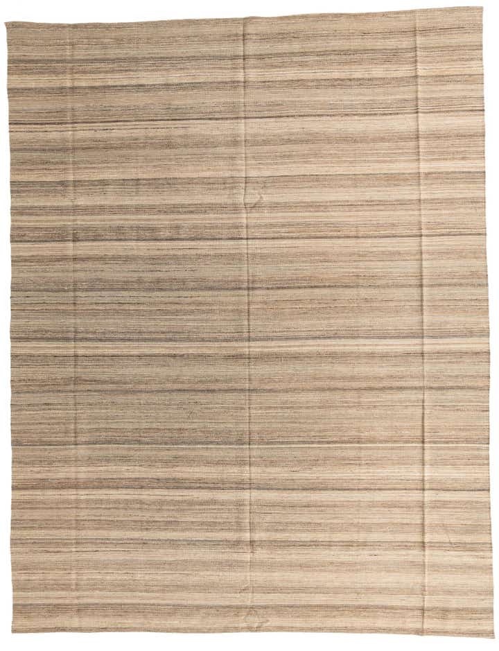 10' x 12' 8 Hand Woven Kilim Modern Wool Rug