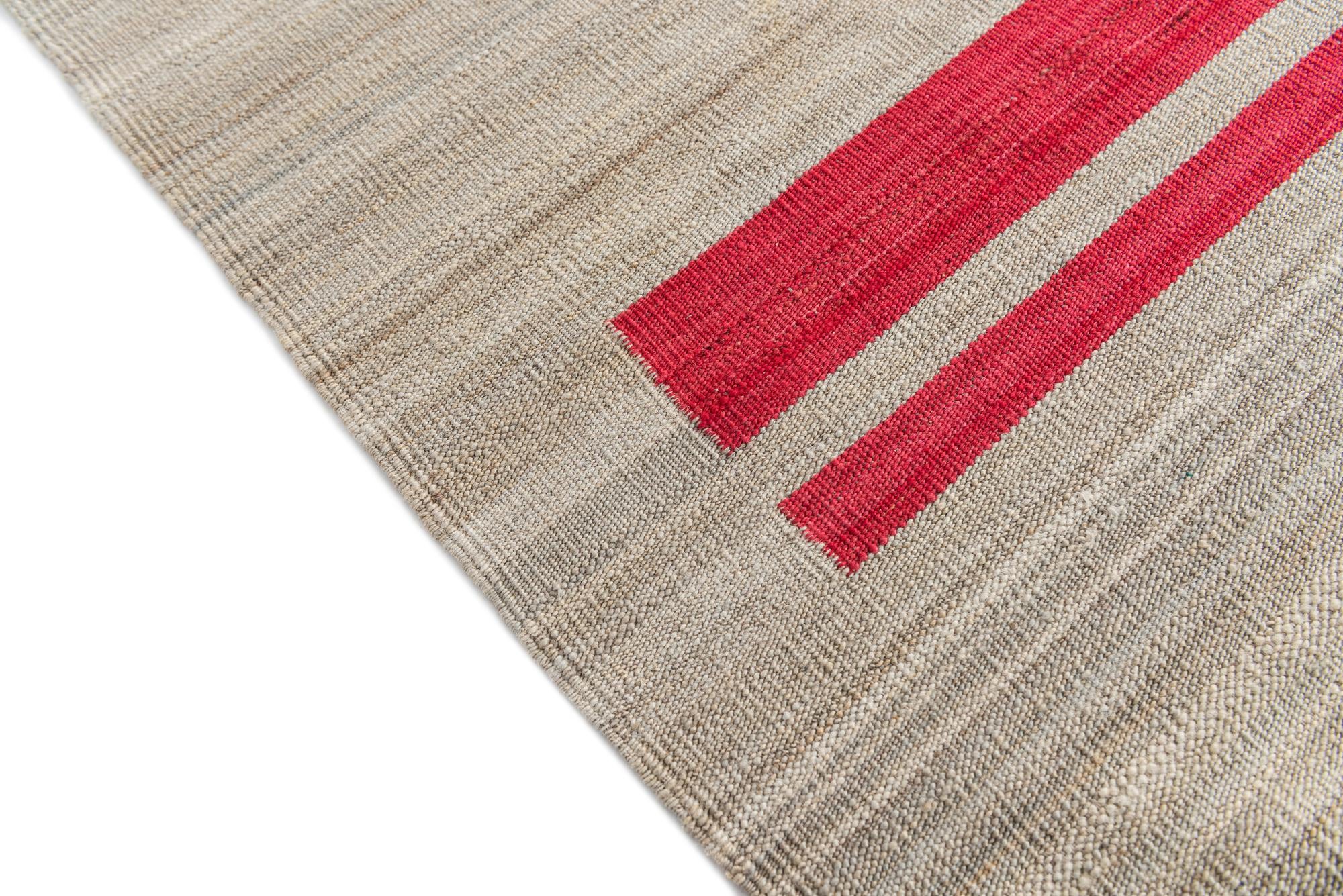 245cm x 295cm Tejido a mano Kilim Modern Alfombra Lana