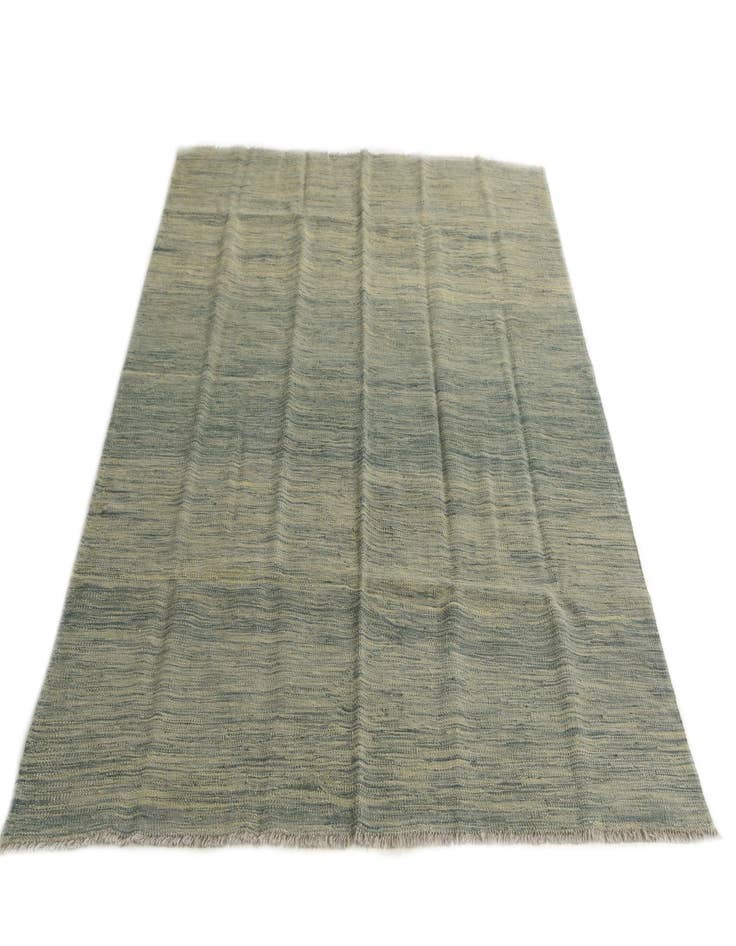 Detail image of 5' x 6' 6  Hand Woven Kilim Modern Wool Rug