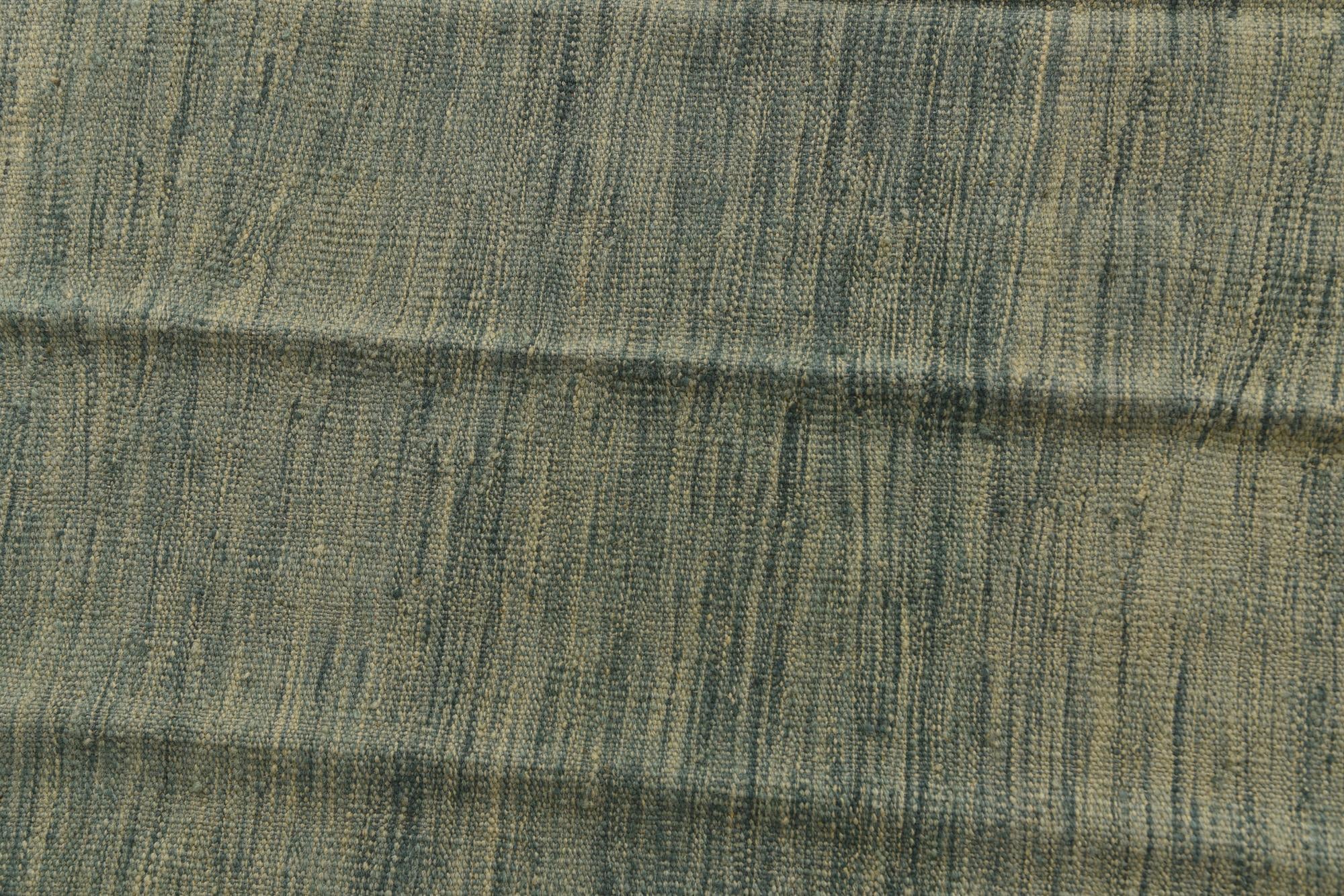 5' x 6' 6 Hand Woven Kilim Modern Wool Rug