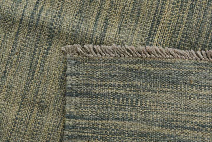 5' x 6' 6 Hand Woven Kilim Modern Wool Rug