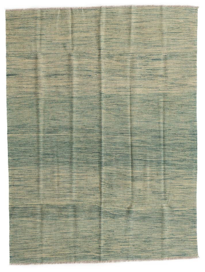 Detail image of 5' x 6' 6 Hand Woven Kilim Modern Wool Rug