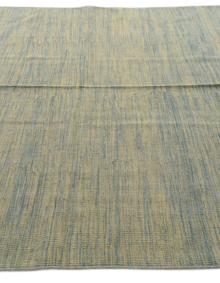 Detail image of 6' 5 x 9' 8  Hand Woven Kilim Modern Wool Rug