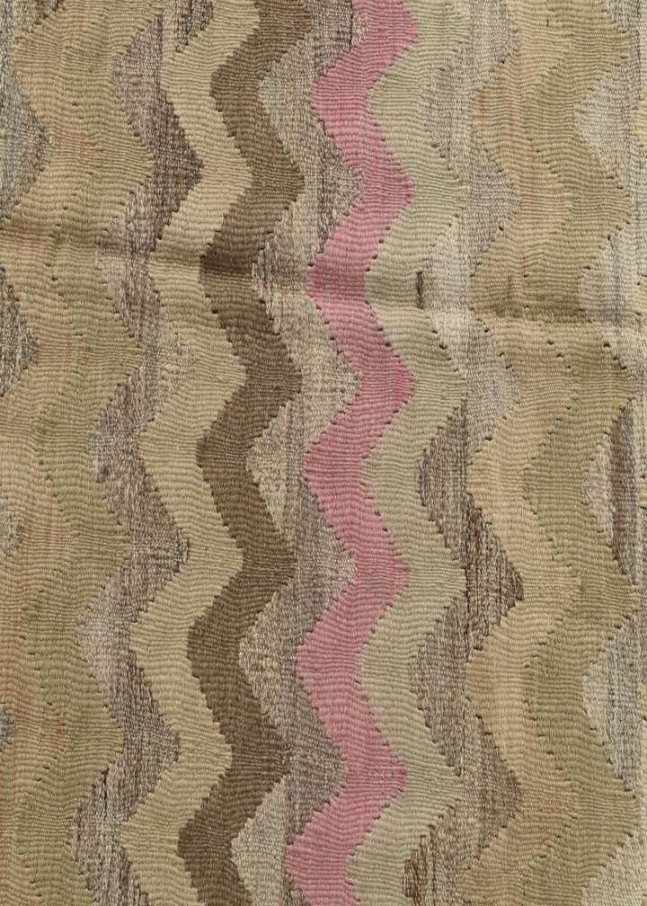 5' 4 x 7' 8 Hand Woven Kilim Modern Wool Rug