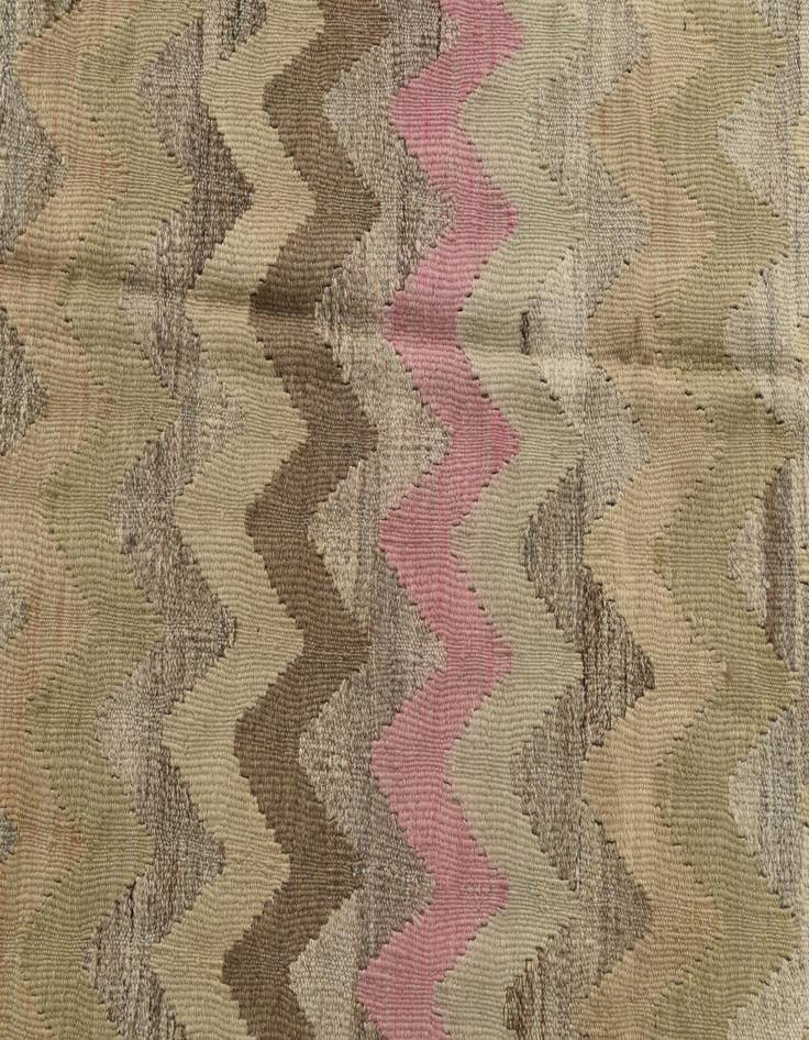 Detail image of 5' 4 x 7' 8  Hand Woven Kilim Modern Wool Rug